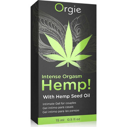 Orgie Intense Orgasm Hemp! Intimate Gel 15ml