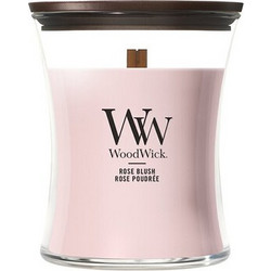 WoodWick-Rose Blush Vaza (nadech ruze ) - Vonna svicka-275.0g