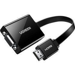UGREEN MM103 Αντάπτορας HDMI (Male) σε VGA (Female) with Audio and Micro USB Power Supply - 0.25m