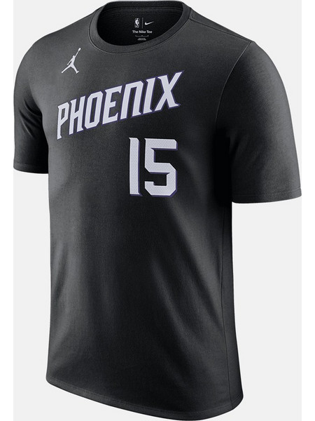 Nike NBA Phoenix Suns Devin Booker Essential Statement Ανδρικό T-Shirt HV6274-017 BLACK/(BOOKER DEVIN15)