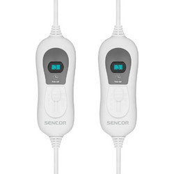 Sencor SUB 2700WH Ηλεκτρικό Διπλό Υπόστρωμα Πλενόμενο Λευκό 120W 160x140cm