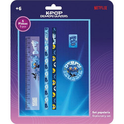 Kpop Demon Hunters Derpy stationery pack 12 Τεμ