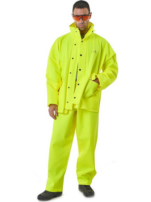 ANORAK ΑΔΙΑΒΡΟΧΟ ΝΙΤΣΕΡΑΔΑ SET FLUO YELLOW
