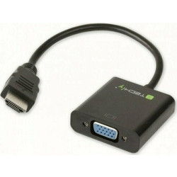 Techly Μετατροπέας HDMI male σε VGA female 1τμχ HDMI-VGA2A IDATA-HDMI-VGA2A