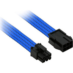 Καλώδιο Nanoxia Pcie 6+2pin Extension 30cm Black Blue 340469