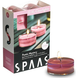ΡΕΣΏ (ΤEA LIGHTS) SPAAS MAXI SCENTED TEA LIGHTS POETIC MYSTERY 6 CM
