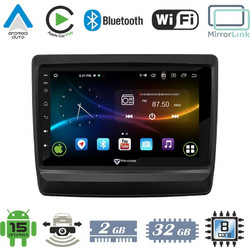 VenCore 3236-10007-0715B - Οθόνη Multimedia Android 15 9" 9109A MTK6762 Octa-Core 2GB/32GB IPS με Πρόσοψη, CarPlay, Android Auto και Υποστήριξη Κάμερας Οπισθοπορείας AHD για Isuzu D-MAX 2020-2025 Μαύρ