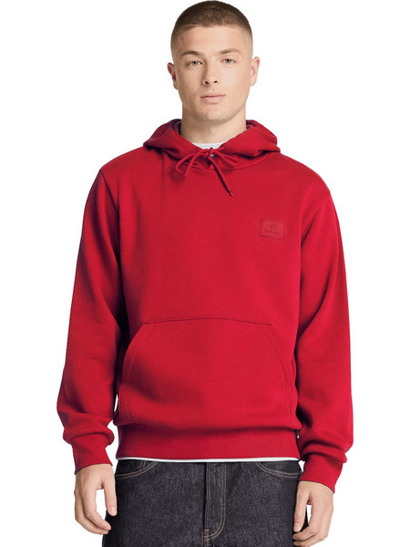 Timberland Silicon Badge Ανδρικό Φούτερ Κόκκινο TBC0YHBB-AI7