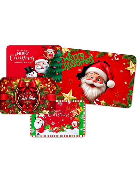 Χαλάκι Εξώπορτας Xmas Βαρύ 58x38cm Xmasfest 1132447