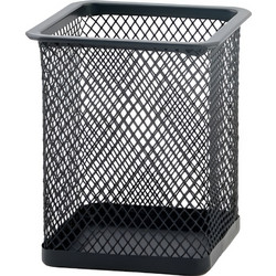 Μολυβοθήκη Μεταλλική Τετράγωνη Μαύρη 8x10cm Motarro MI002-2
