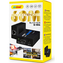 HDMI EXTENDER CAT-5E/6