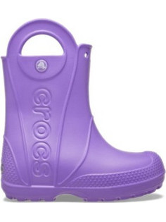 Crocs CROCS HANDLE IT KID'S RAIN BOOT 211052-5FJ PURPLE PULSE Crocs