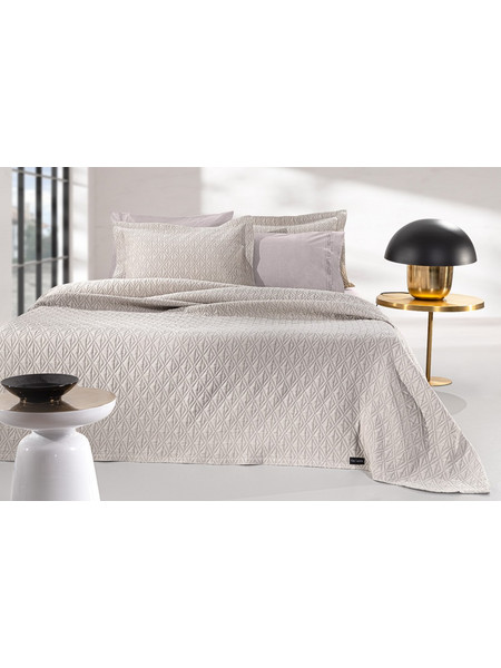 Κουβέρτα Oasis Linen guy Laroche Cotton 60% - Polyester 40% 245x260 Cotton 60% - Polyester 40%
