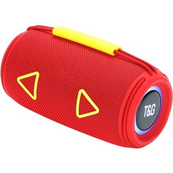 T&G TG-657 Ηχείο Bluetooth 8W με Ραδιόφωνο Κόκκινο