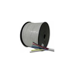 ALARM CABLE WHITE 100m 6 X 0.22 mm ΚΑΛΩΔΙΟ ΣΥΝΑΓΕΡΜΟΥ ΛΕΥΚΟ FTT8-106