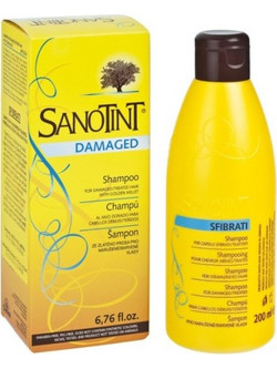 Sanotint Sfibrati Σαμπουάν για Προστασία Χρώματος & Επανόρθωση για Βαμμένα Ξηρά & Ταλαιπωρημένα Μαλλιά 200ml
