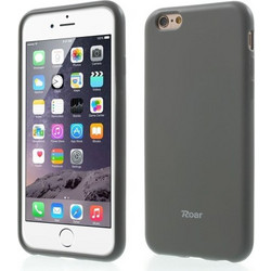 ROAR KOREA Θήκη Σιλικόνης TPU Ματ για iPhone 6s Plus / 6 Plus - Γκρι