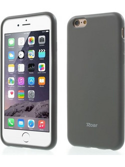 ROAR KOREA Θήκη Σιλικόνης TPU Ματ για iPhone 6s Plus / 6 Plus - Γκρι