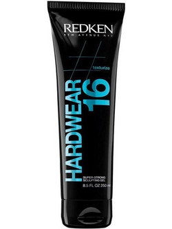 Redken Styling Hardwear 16 Sculpting Gel Μαλλιών Ανδρικό για Όγκο Πολύ Δυνατό Κράτημα 250ml