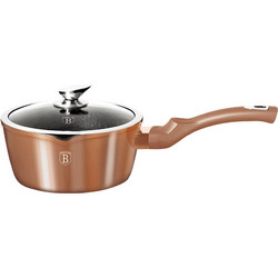 Berlinger Haus Metallic Rosegold BH-1524 Κατσαρόλα Γάλακτος Αλουμινίου Επίστρωση Μαρμάρου 16cm 1.2lt