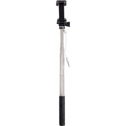 MONOPOD SELFIE STICK ΜΕ ΚΑΛΩΔΙΟ SF126 ΜΑΥΡΟ