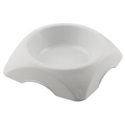 BAMA ταΐστρα σκύλου-γάτας 0.8lt 22x22x5.3cm λευκή