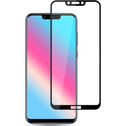 MOCOLO Σκληρυμένο Γυαλί (Tempered Glass) Προστασίας Οθόνης Πλήρης Κάλυψης για Huawei Honor Play - Μαύρο