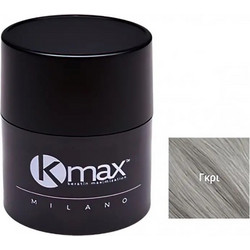 KMax Concealing Hair Σκούρο Γκρι Νανοΐνες κατά της Τριχόπτωσης 5gr