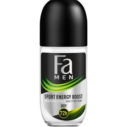 Fa Sport Energy Boost Ανδρικό Αποσμητικό Roll On 72h 50ml