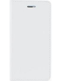 Θήκη OEM Magnet για Huawei P20 Flip Cover Synthetic Leather White