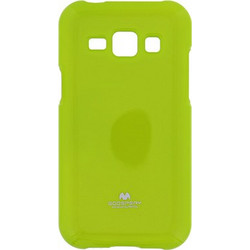 Θήκη Mercury Jelly για Samsung J500 Galaxy J5 Back cover Lime