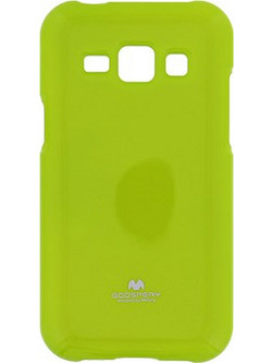 Θήκη Mercury Jelly για Samsung J500 Galaxy J5 Back cover Lime