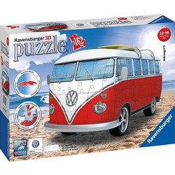 Puzzle Ravensburger VW Bus T1 3D 162 Κομμάτια