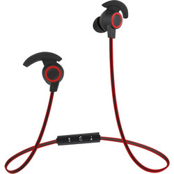 BTH-816 Wireless Bluetooth In-Ear Headphone Sports Headset with Mic, For iPhone, Galaxy, Huawei, Xiaomi, LG, HTC and Other Smart Phones, Bluetooth Distance: 10m(Red) (OEM)