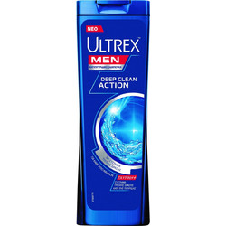 Ultrex Deep Clean Action Σαμπουάν κατά της Πιτυρίδας 360ml