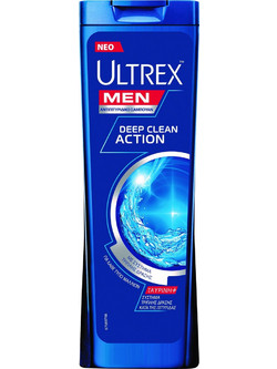 Ultrex Deep Clean Action Σαμπουάν κατά της Πιτυρίδας 360ml