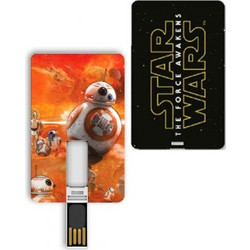 Tribe Star Wars Card 8GB USB Stick 2.0 με USB-A Πορτοκαλί