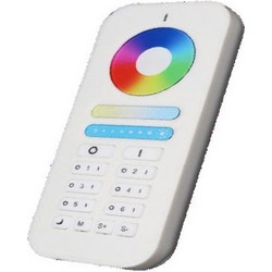 RF Τηλεχειριστήριο LED RGB+CCT 2.4GHz Για 6 Ζώνες Atman CON-00115