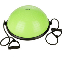 Balance Ball με Λάστιχα Ενδυνάμωσης Διάμετρος 90cm