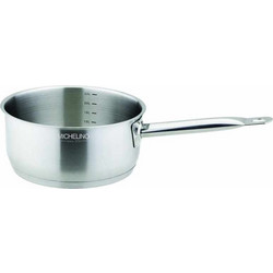 Michelino Επαγγελματικό Κατσαρολάκι Σάλτσας 24cm από Ανοξείδωτο ατσάλι 18/10 με μεζούρα στο εσωτερικό, μη θερμαινόμενη λαβή και πάτο εξοικονόμησης ενέργειας για όλες τις εστίες, Manzanillo Series, 540