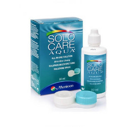 Solocare Aqua Υγρό Φακών Επαφής 90ml