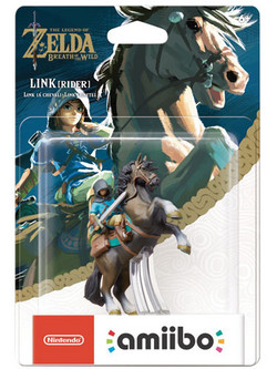 Nintendo Amiibo The Legend Of Zelda Breath Of The Wild Link Rider