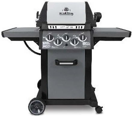 Broil King Monarch 390 Grey Φορητή Ψησταριά Υγραερίου με 3 Εστίες και ...