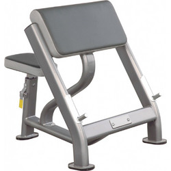 Impulse Seated Preacher Curl IT7002B Grey Πάγκος Γυμναστικής Δικεφάλων