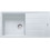 Franke Basis BFG 611-97 Polar White Ένθετος Νεροχύτης Γρανίτη Αντιστρεφόμενος 97x50cm