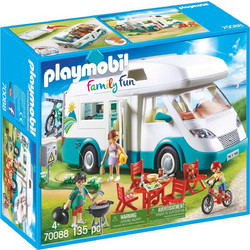 Playmobil Family Fun Οικογενειακό Τροχόσπιτο για 4+ Ετών 70088