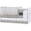 Lorelli MiniMax Πολυμορφική Κούνια για Στρώμα 60x120cm White Artwood 10150500030A
