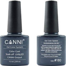Canni 180 Iron Grey Ημιμόνιμο Βερνίκι Νυχιών 7.3ml