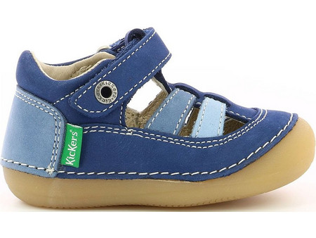 Kickers Παιδικά Παπουτσοπέδιλα για Αγόρι Ανατομικά Μπλε 611086-10-53