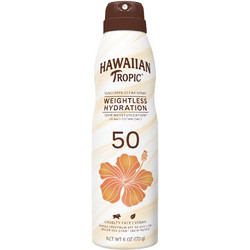 Hawaiian Tropic Silk Hydration Air Soft Αντηλιακό Spray Σώματος SPF50 220ml